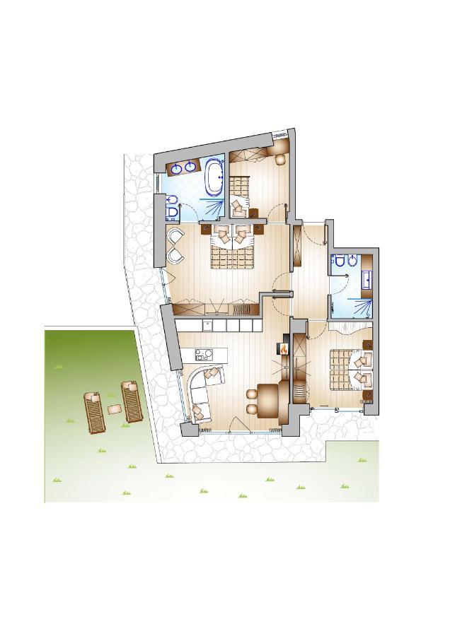 Mi Coa Appartement Santa Cristina Val Gardena Buitenkant foto